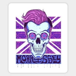 Morrissey skeleton Magnet